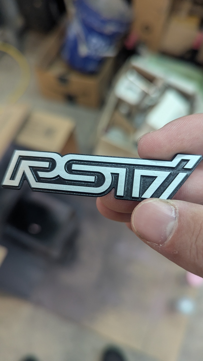 Subaru RSTI Badge